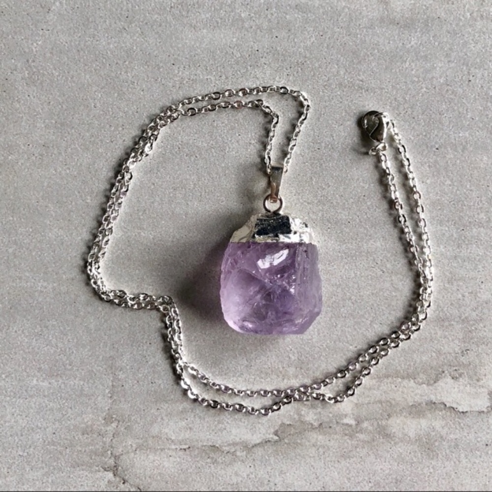 🌙 Handmade Boho Amethyst - Picture 7 of 8